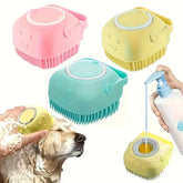 QuickClean Pet Bath Massage Brush