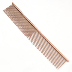 Gold Metal Dog Groomer Comb