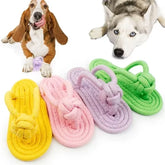 Rugged Chew Rope Slipper Dog Toy
