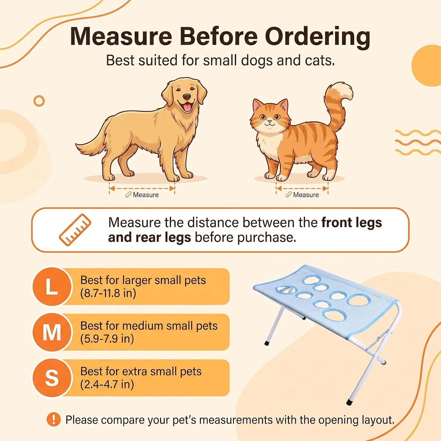 Pet Grooming Hammock Stand
