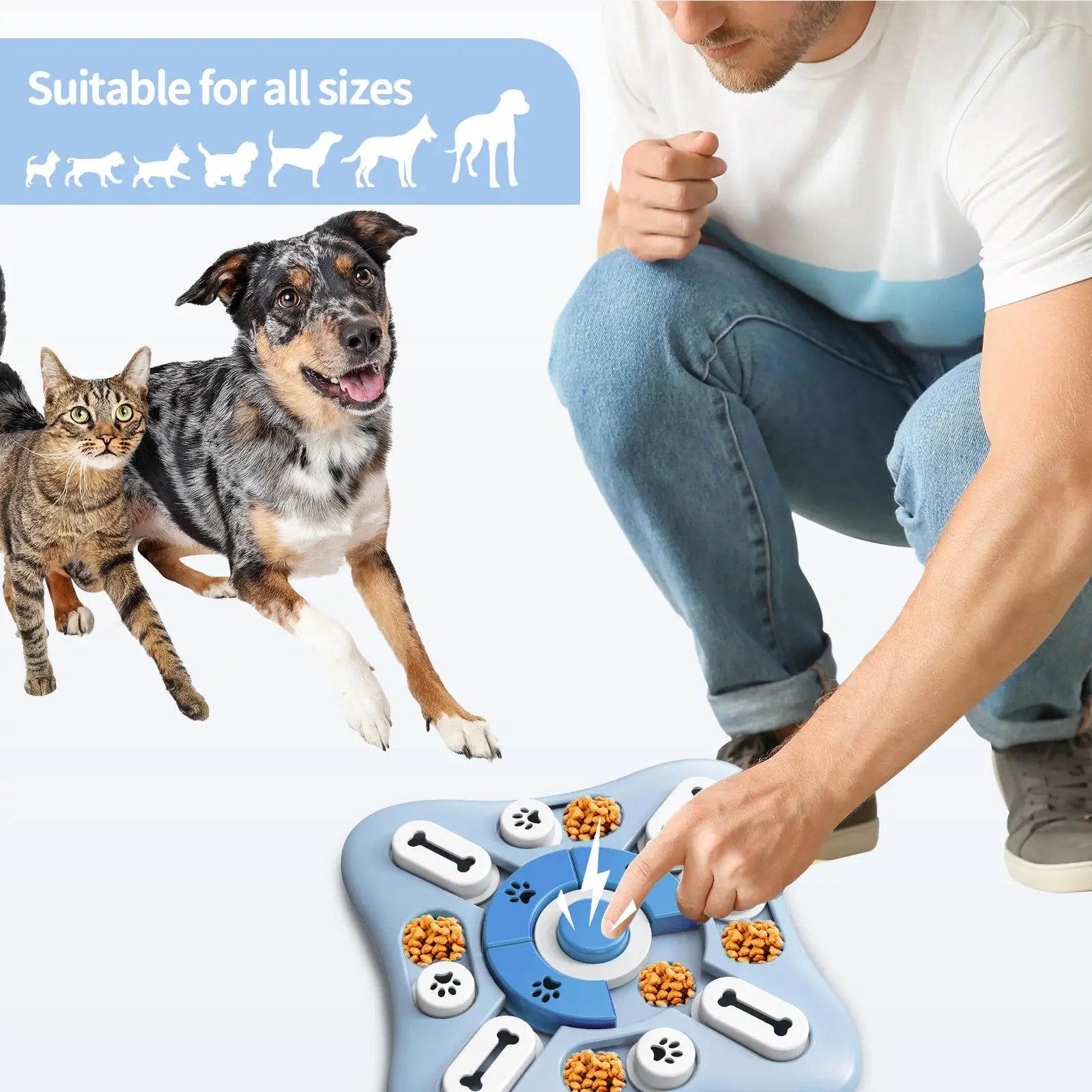 Puzzle Feeder Dog Trainer