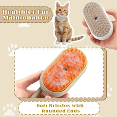 Steam Pet Grooming Brush