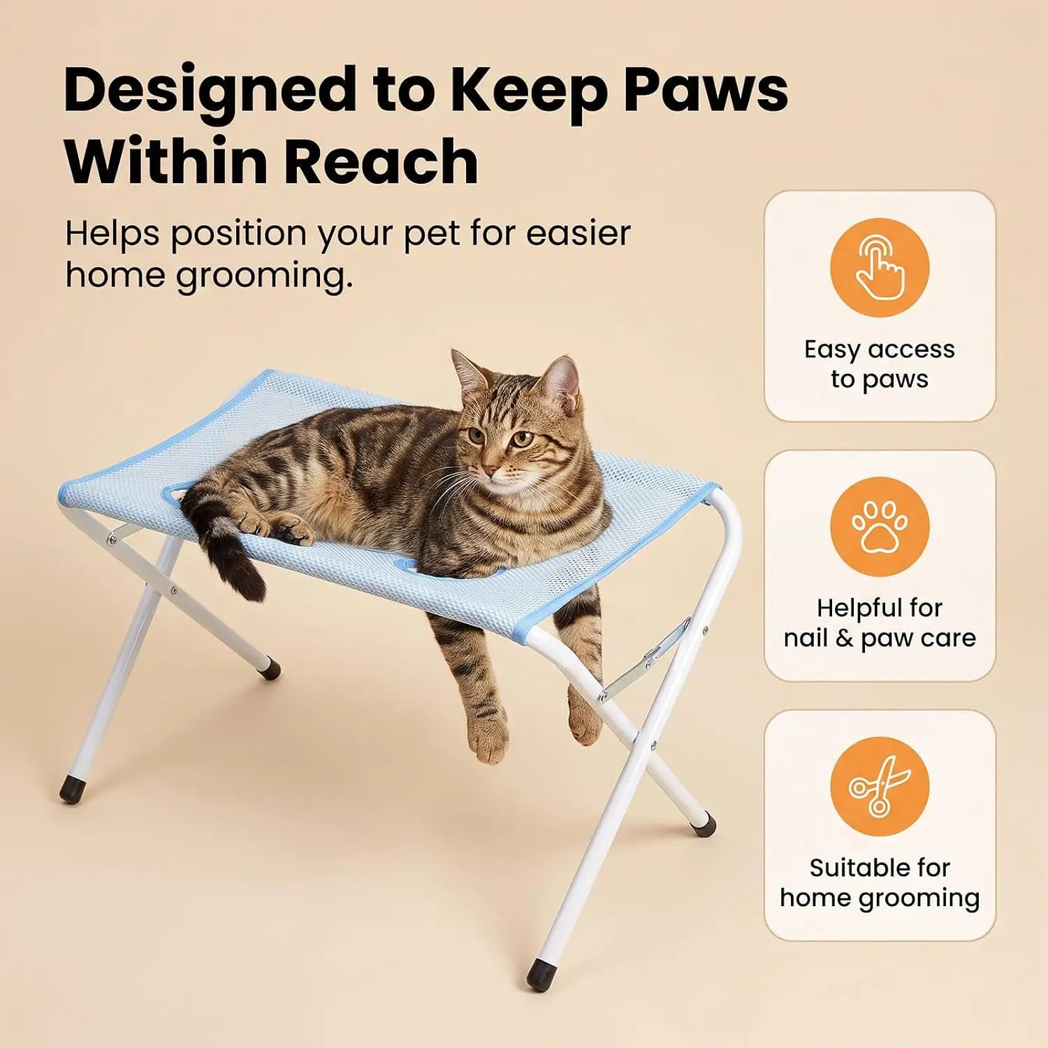 Pet Grooming Hammock Stand