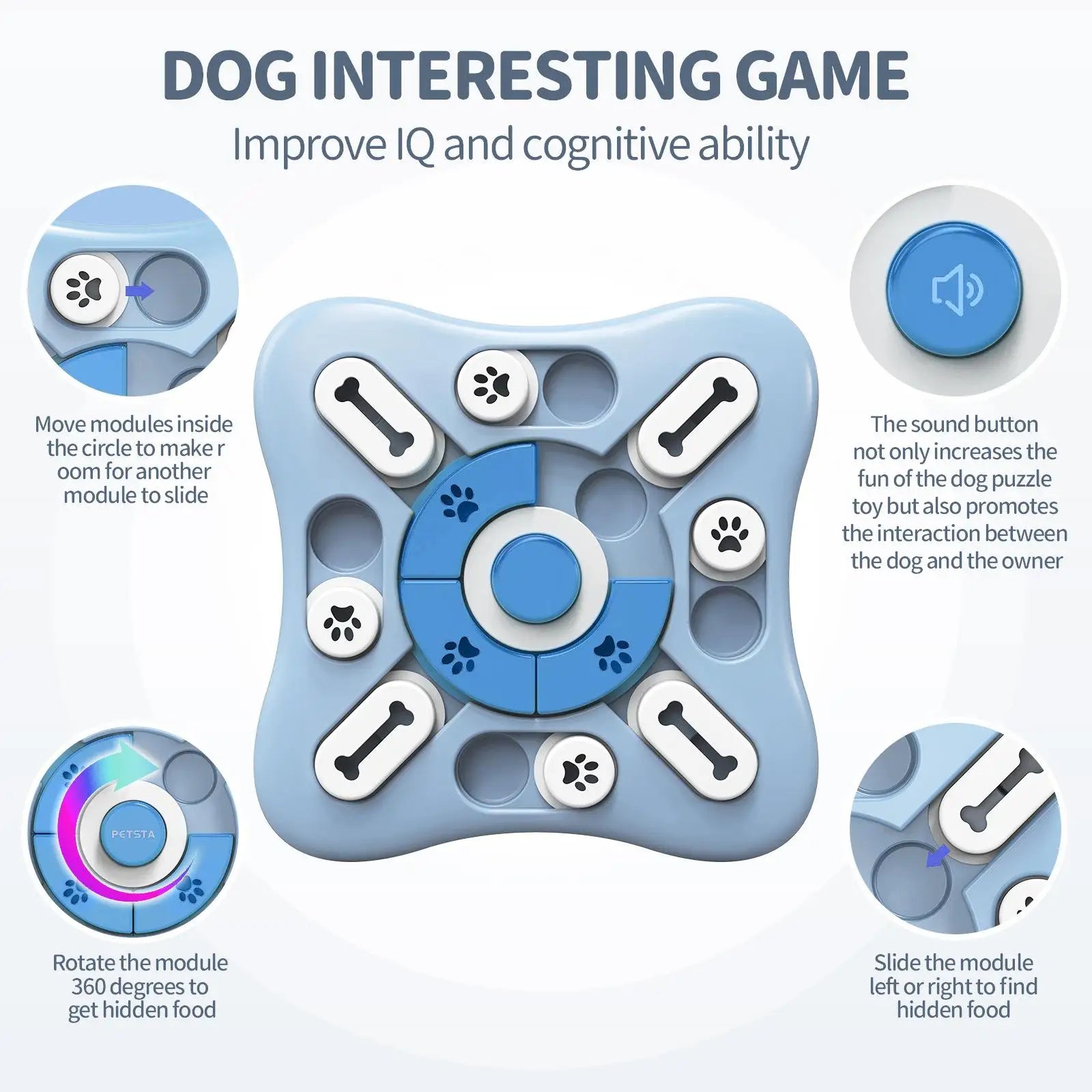Puzzle Feeder Dog Trainer