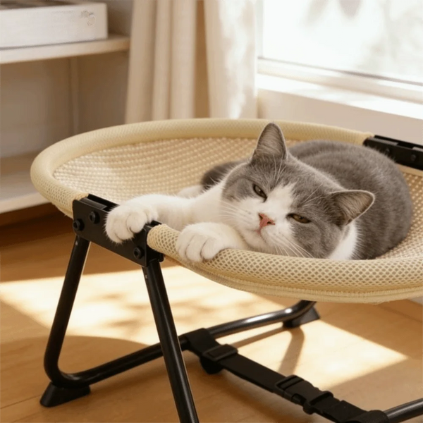 Cozy Fold-Up Pet Hammock