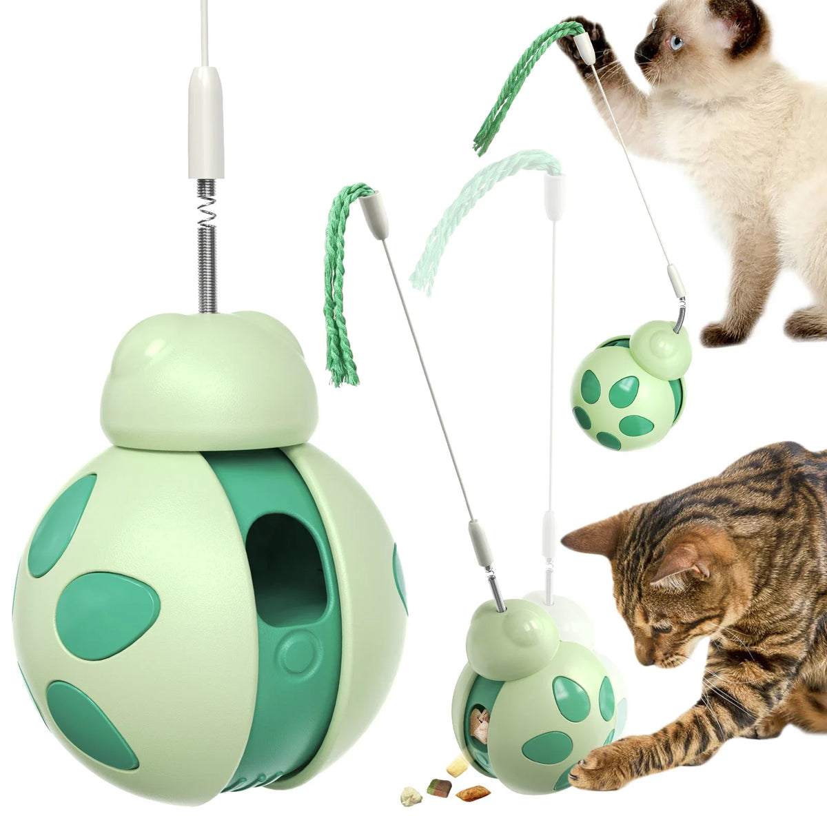 WobbleCat Interactive Puzzle Feeder Toy