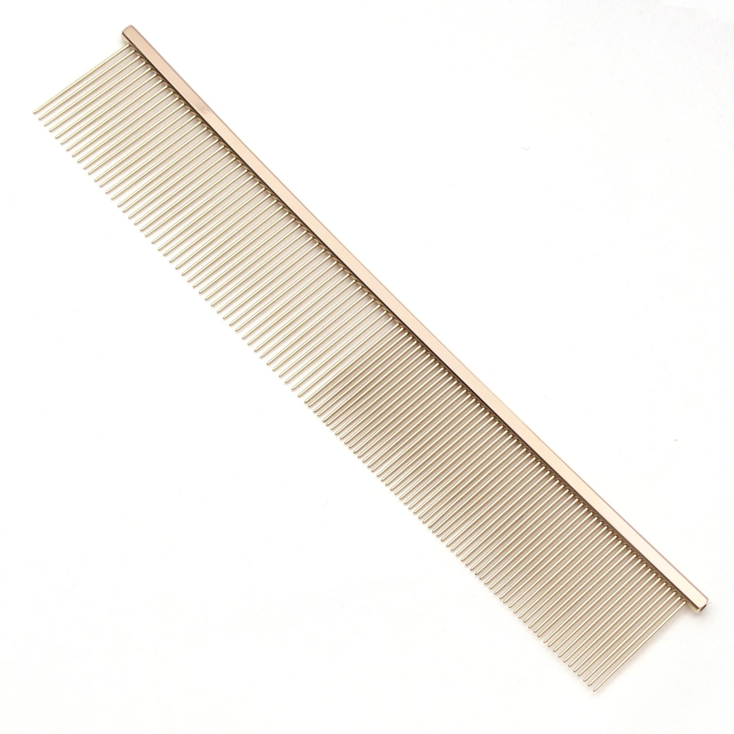 Gold Metal Dog Groomer Comb