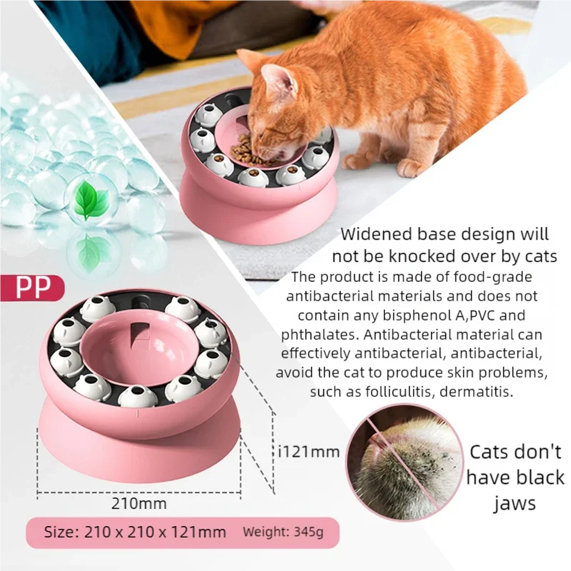 WhiskerWise Pet Slow Feeder Bowl